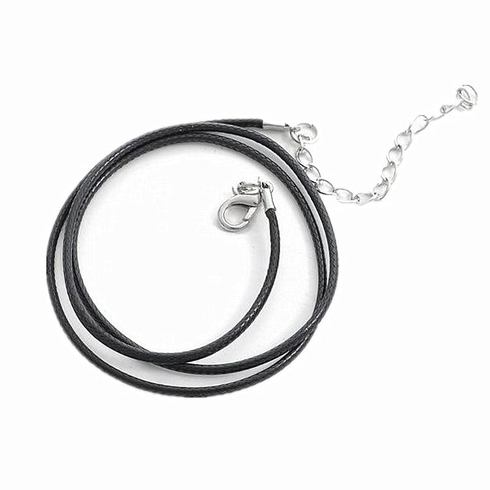 The Voyager Tail – Minimalist Ocean-Inspired Pendant on Braided Leather