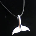 The Voyager Tail – Minimalist Ocean-Inspired Pendant on Braided Leather