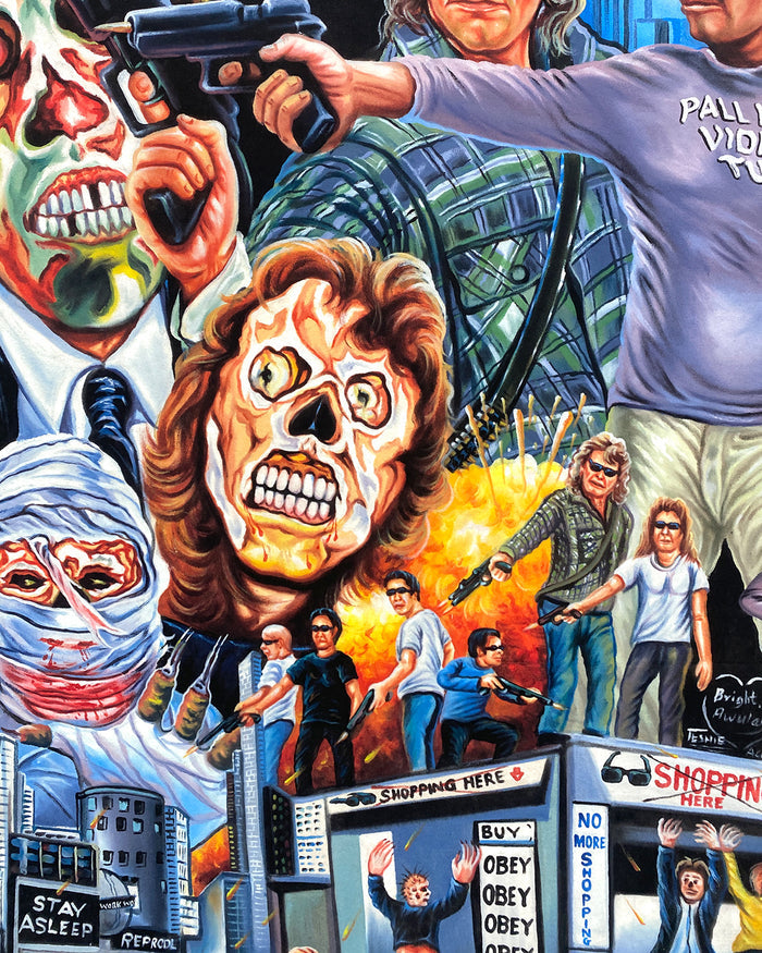 They Live - Limited Edition Archival Giclée Print from Static Medium by Bright Obeng