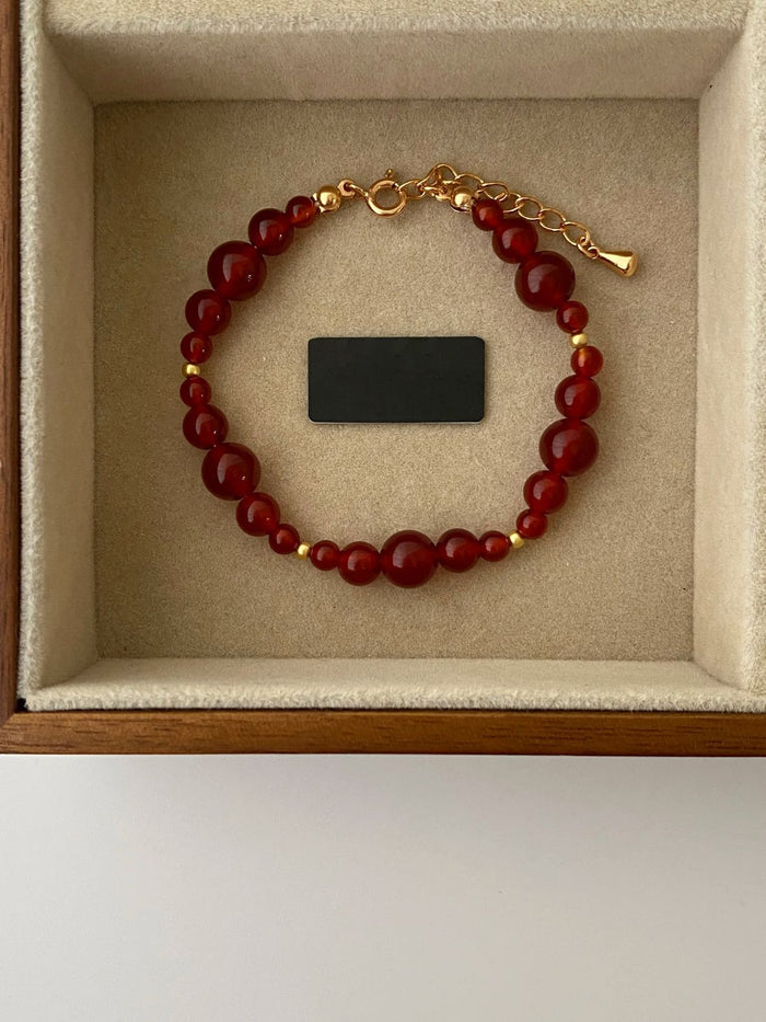 Tiger’s Eye & Black Onyx Protection Bracelet | Unisex Natural Stone Beaded Bracelet