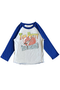 Children's long-sleeve shirt with Tom Petty and the Heartbreakers logo on a white background
