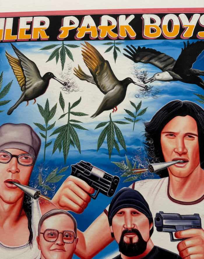 Trailer Park Boys - Limited Edition Archival Giclée Print from Static Medium by Salvation