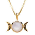 Triple Moon Necklace
