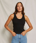 True Black Debbie Tank - DEBTB