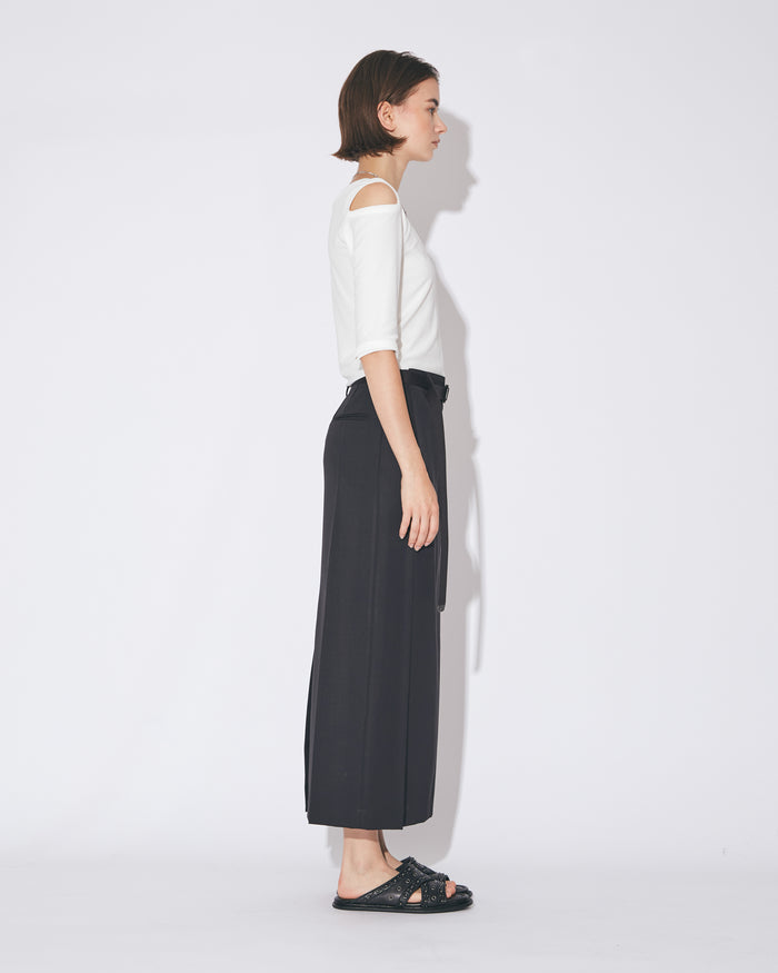 TW doeskin straight sailor skirt