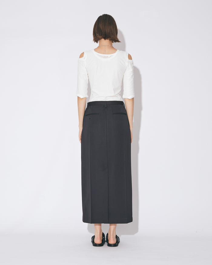 TW doeskin straight sailor skirt