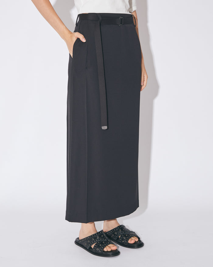 TW doeskin straight sailor skirt