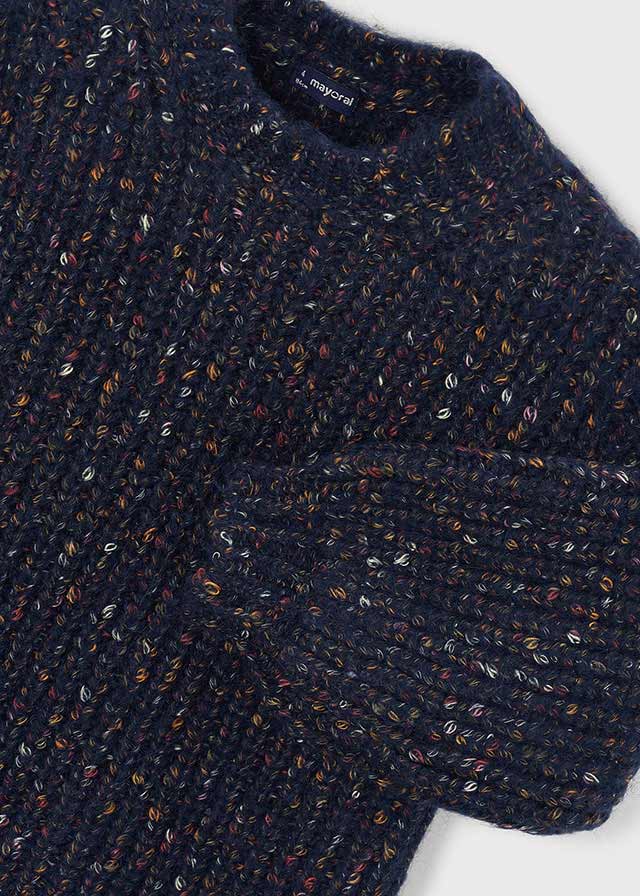 Tweed Knit Sweater