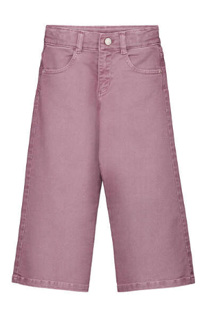 purple wide leg pants