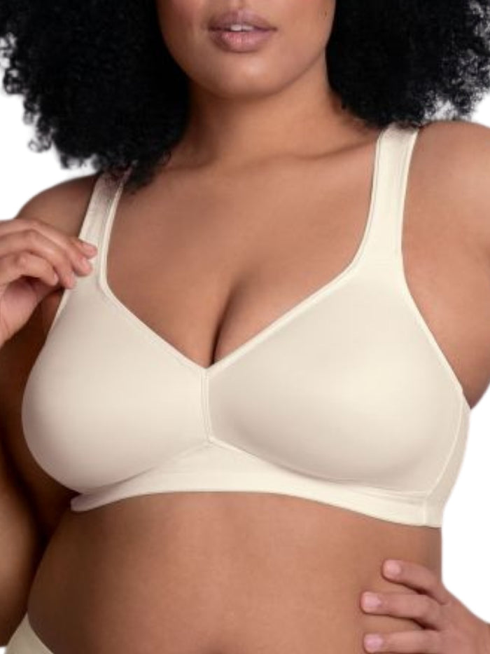 Twin Moulded Soft Bra - Champagne