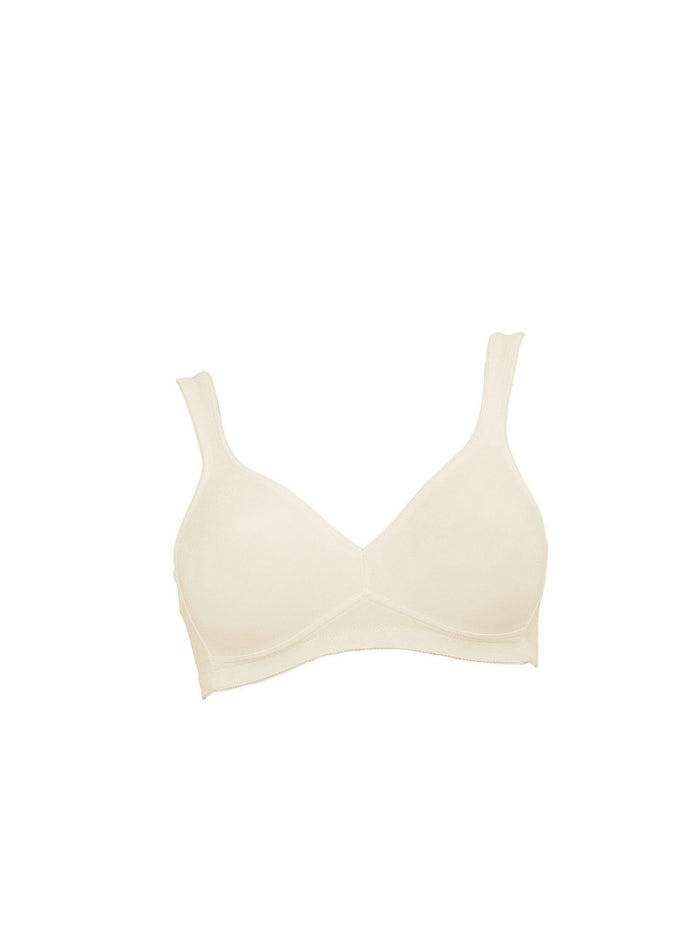 Twin Moulded Soft Bra - Champagne