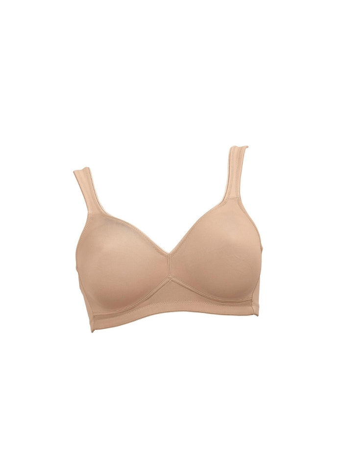 Twin Moulded Soft Bra - Deep Sand