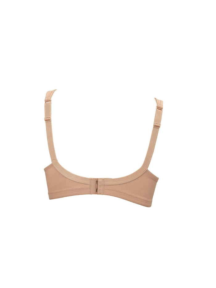 Twin Moulded Soft Bra - Deep Sand