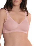 Twin Moulded Soft Bra - Rosewood