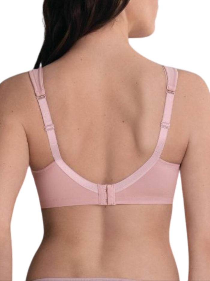Twin Moulded Soft Bra - Rosewood