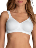 Twin Moulded Soft Bra - White