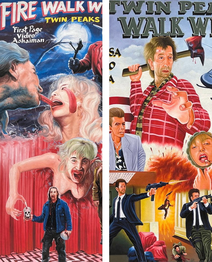 Twin Peaks: Fire Walk With Me - Limited Edition Archival Giclée Print Set by Mr. Nana Agyq & Stoger
