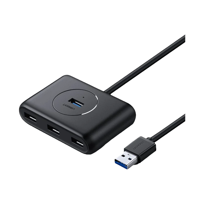 UGREEN 4-Port USB 3.0 Hub with Micro USB | 5Gbps Data Transfer (1m)