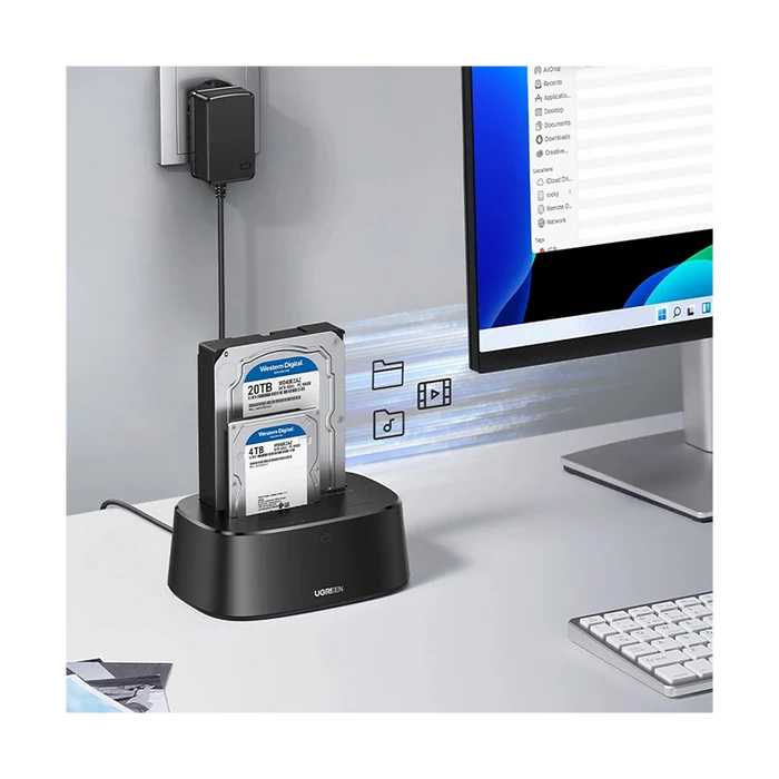 UGREEN CM198 3.5/2.5" SATA HDD/SDD USB3.0 Docking Station