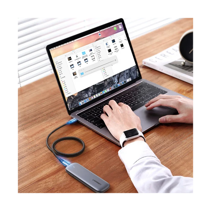 UGREEN Gen2 Type-C Male to Male Data Cable - 240W Fast Charging (10Gbps) 4K