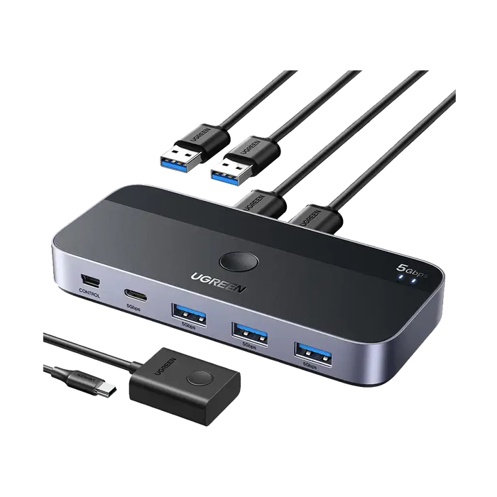 UGREEN Sharing Switch Box 2-in-4 Out