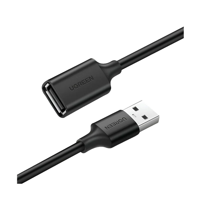 UGREEN USB 2.0 Extension Cable - Male to Female, 480Mbps Data Transfer (5m)