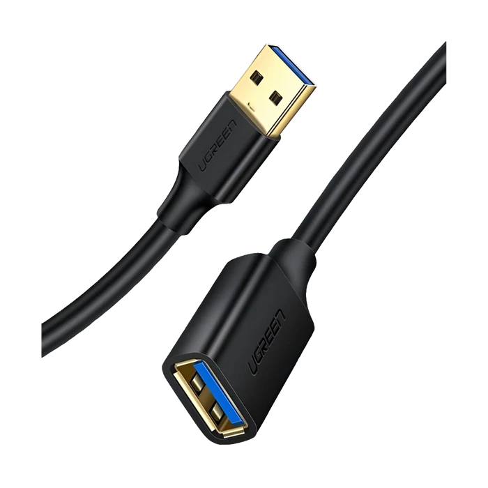 UGREEN USB 3.0 Extension Cable - Male to Female, 5Gbps Data Transfer - 2m