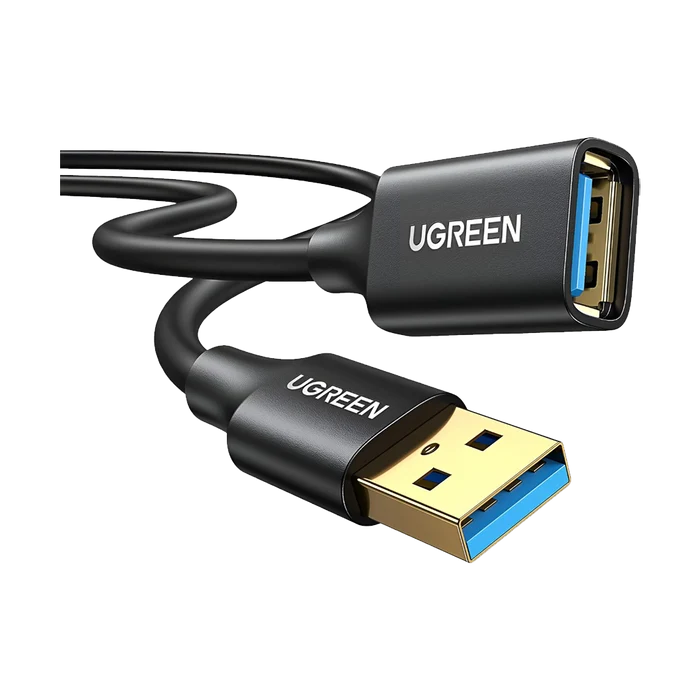 UGREEN USB 3.0 Extension Cable - Male to Female, 5Gbps Data Transfer - 3m