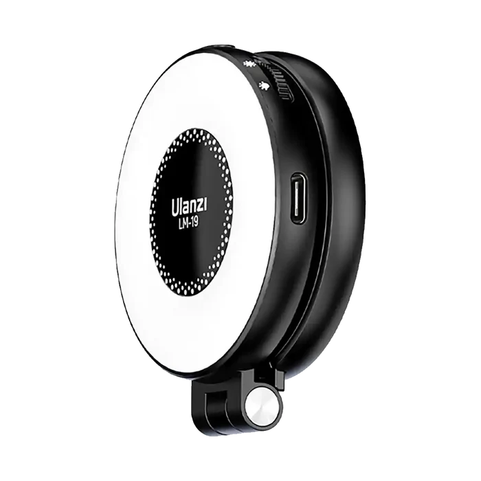 Ulanzi LM19 MagSafe LED Selfie Ring Light (Black)