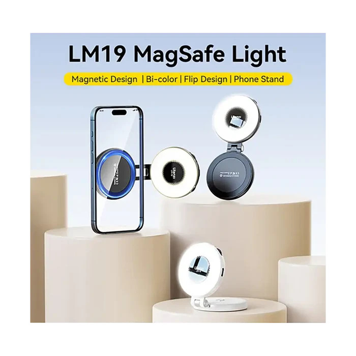 Ulanzi LM19 MagSafe LED Selfie Ring Light (Black)