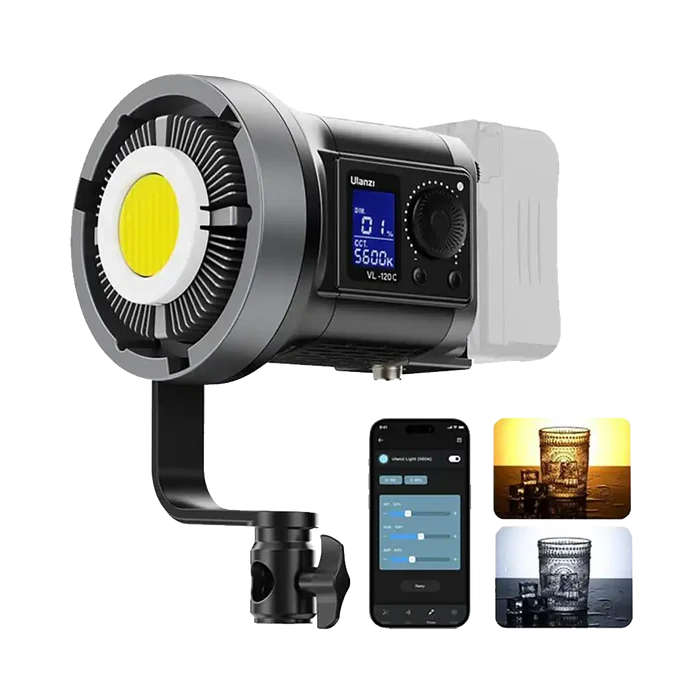 Ulanzi VL120Bi 120W Bi-Colour V-Mount Video Light