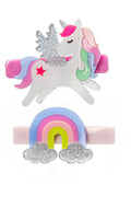 Unicorn Pastel Rainbow Hair Clips