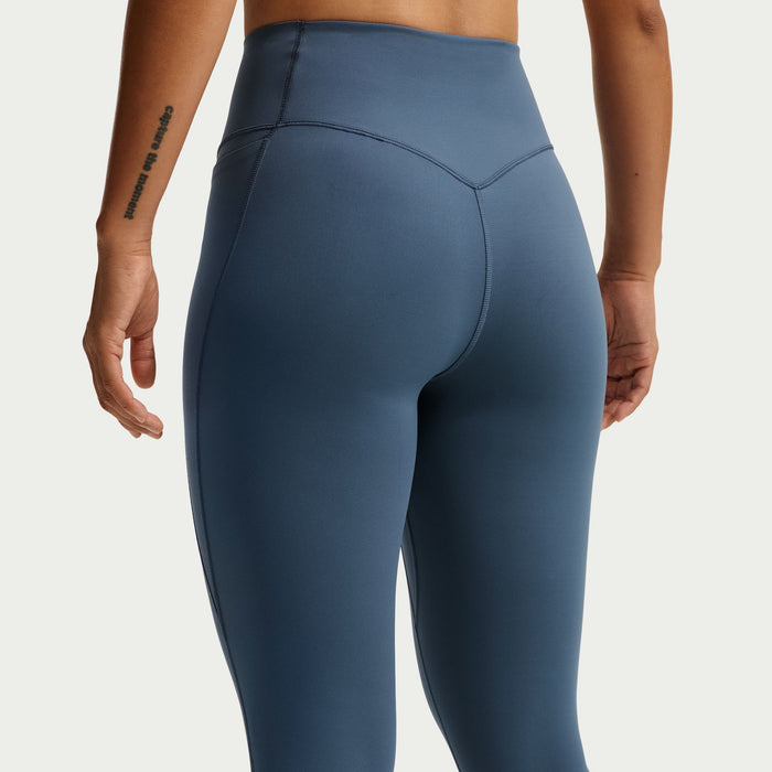 NIKE UNIVERSA WOMEN'S HIGH-WAISTED FULL-LENGTH LEGGINGS WITH NO FRONT SEAM