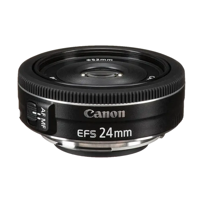 USED Canon EF-S 24mm f/2.8 STM Pancake Lens - Rating 7/10 (S50042)