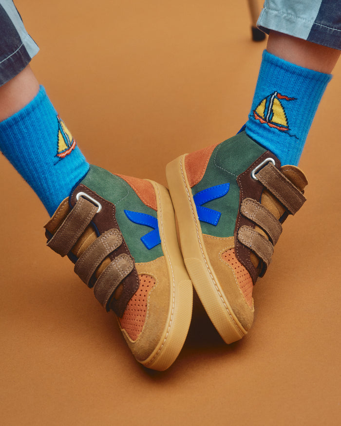 Veja V-10 Mid Suede - Mult-Mud_Paros