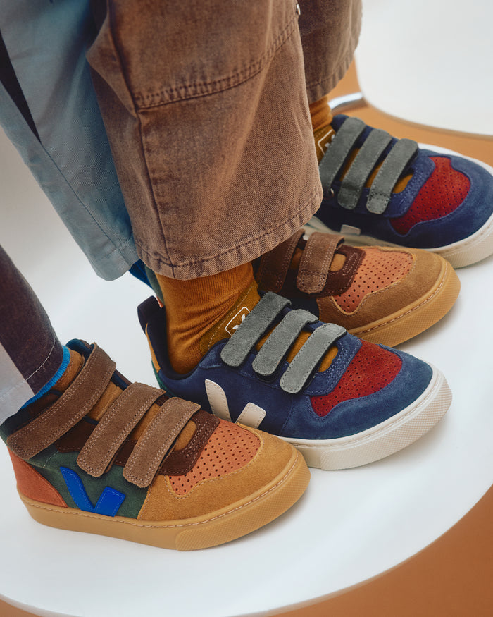 Veja V-10 Mid Suede - Mult-Mud_Paros