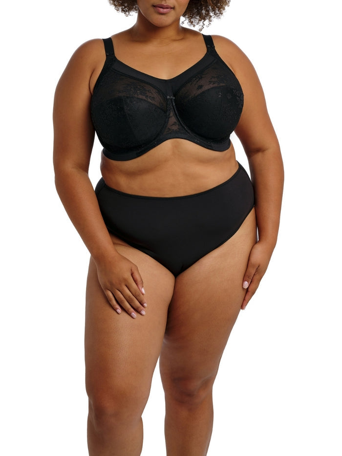 Verity Full Coverage Full Cup Bra - Black