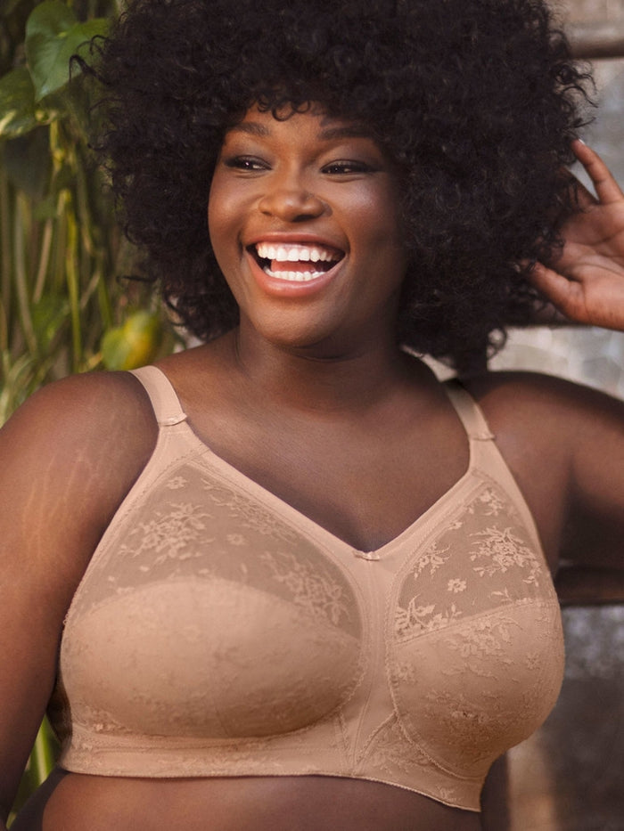 Verity Non Wired Full Cup Bra - Fawn