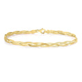 Vermeil Braided Herringbone Bracelet - Final Sale