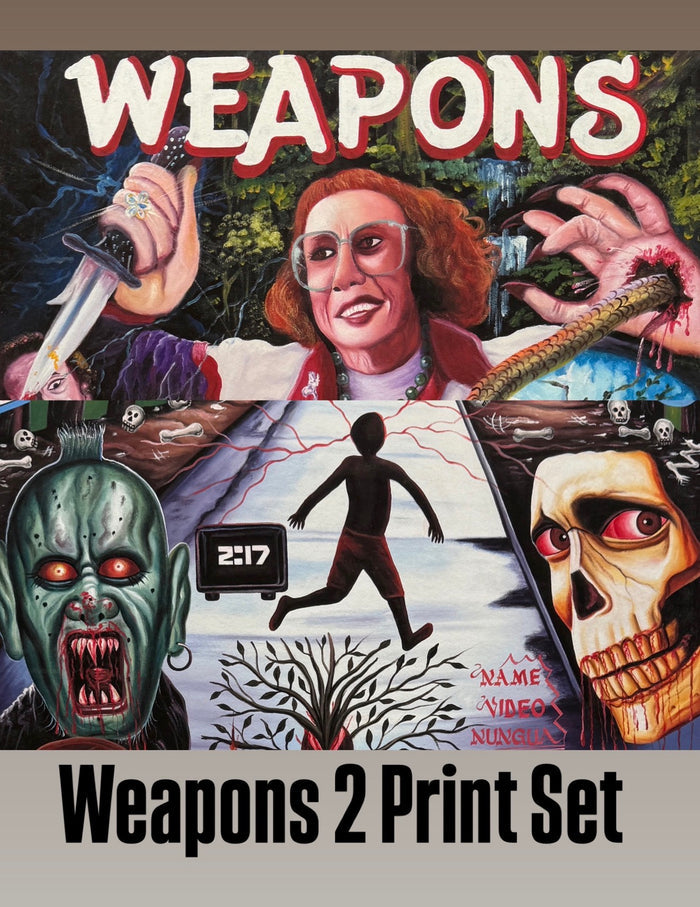 Weapons - 2 Print Set - Limited Edition Archival Giclée Prints by Salvation & Farkira
