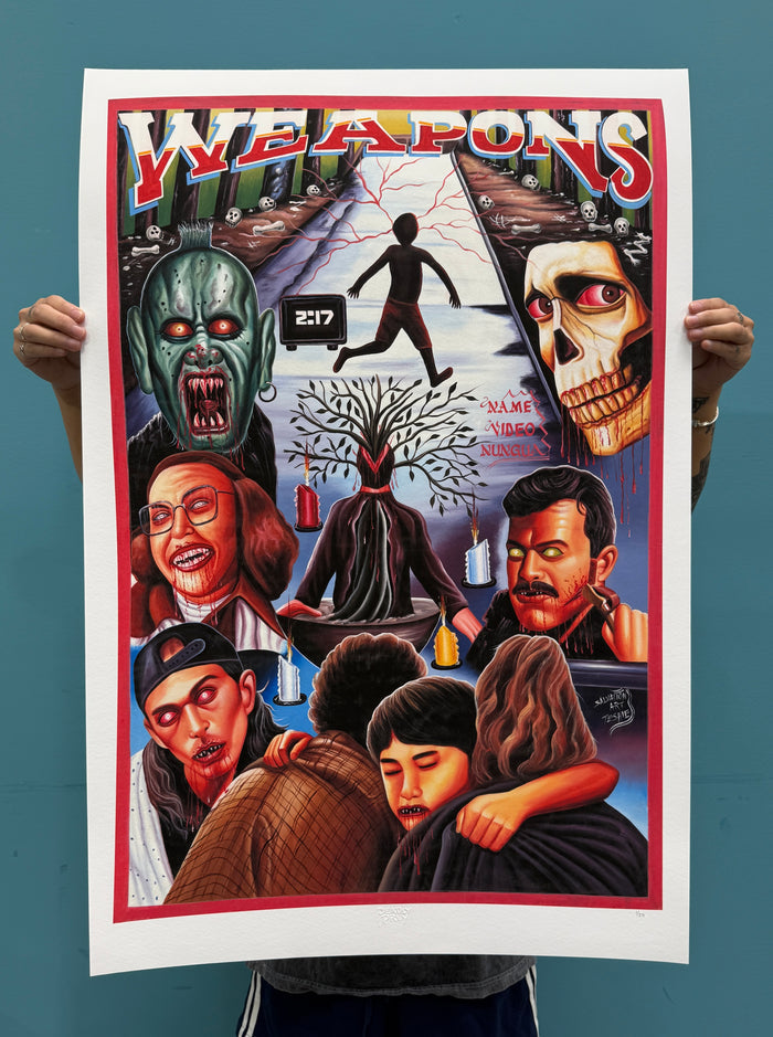 Weapons - 2 Print Set - Limited Edition Archival Giclée Prints by Salvation & Farkira