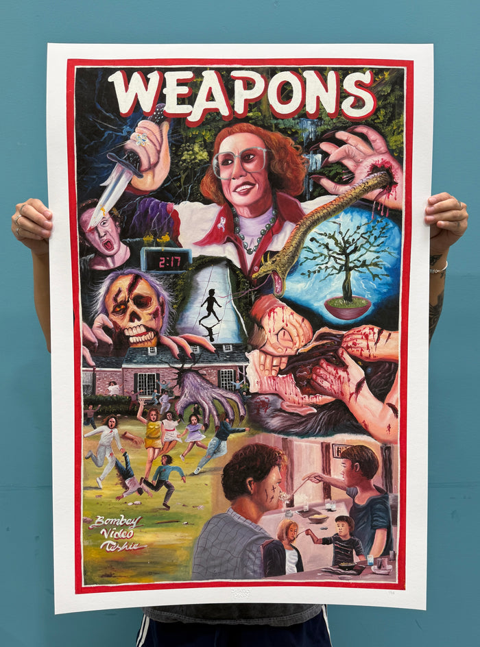 Weapons - Limited Edition Archival Giclée Print from Static Medium by Farkira