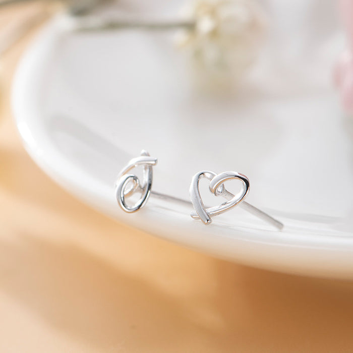 Whimsical Silver Stud Earring Collection | Minimalist Butterfly, Bow, & Crown Jewelry