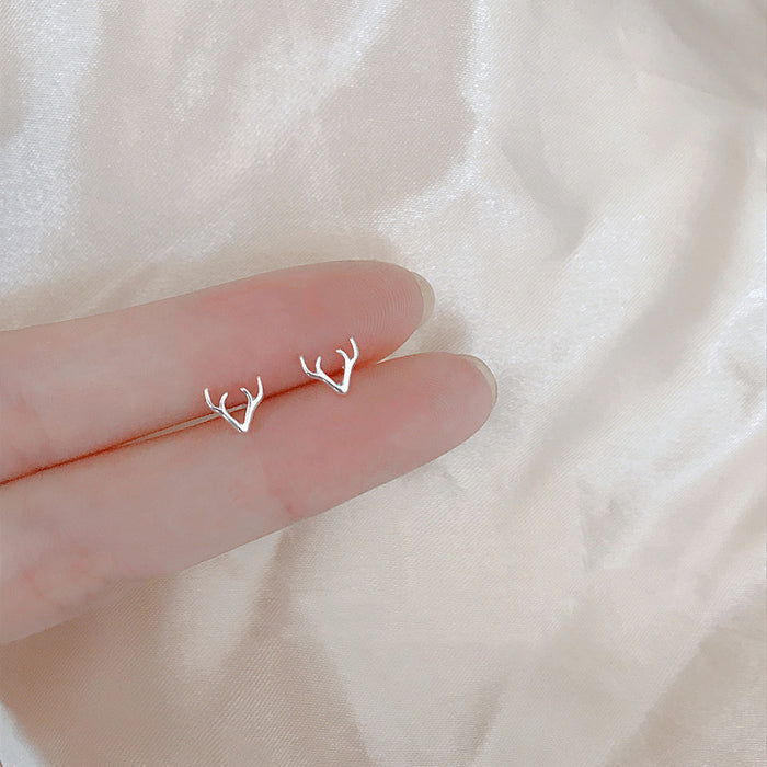 Whimsical Silver Stud Earring Collection | Minimalist Butterfly, Bow, & Crown Jewelry