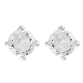 White Topaz Earrings