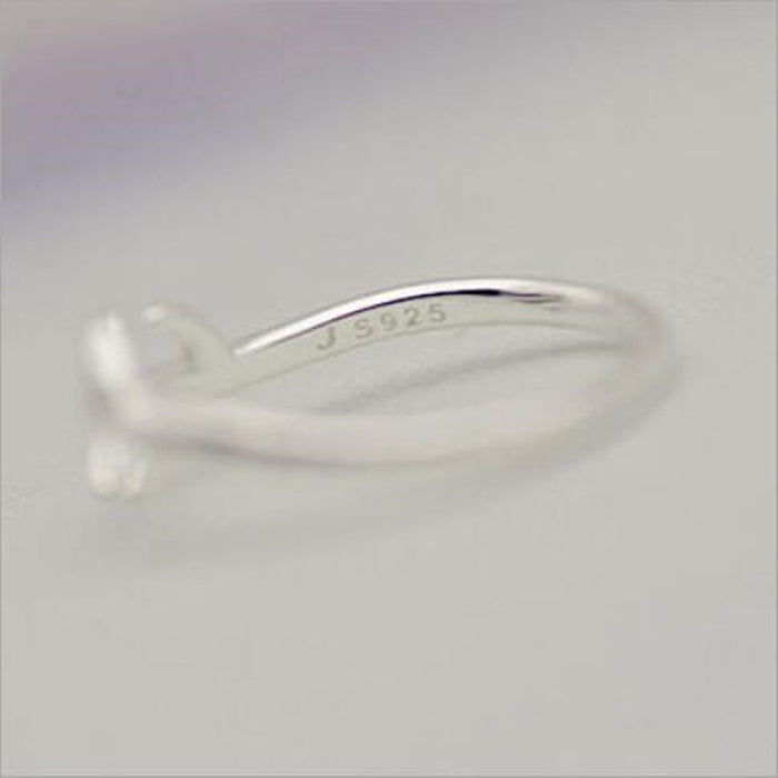 Women Adjustable Antler Ring