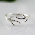 Women Adjustable Antler Ring