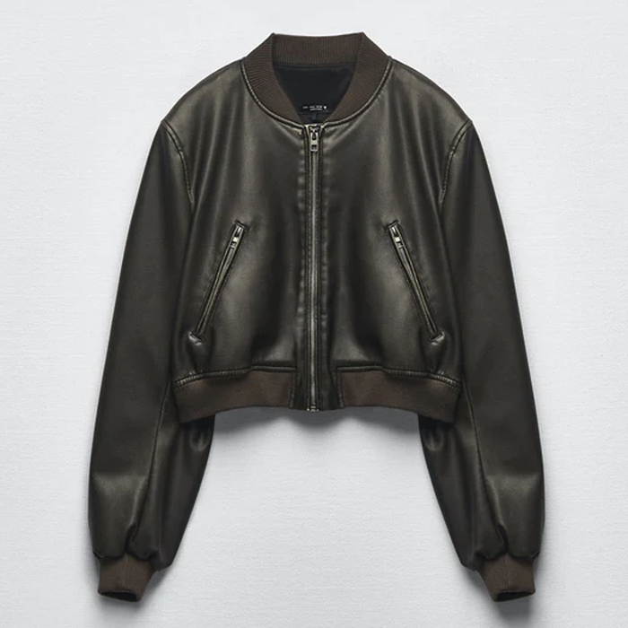 Women Black Sheepskin Shearling  Aviator A1 Bomber Leather Jacket
