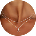 Women Customized Letters Clavicle Necklace