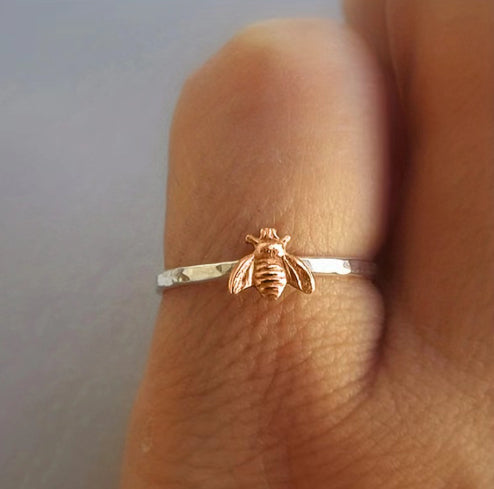 Women Little Bee Ring